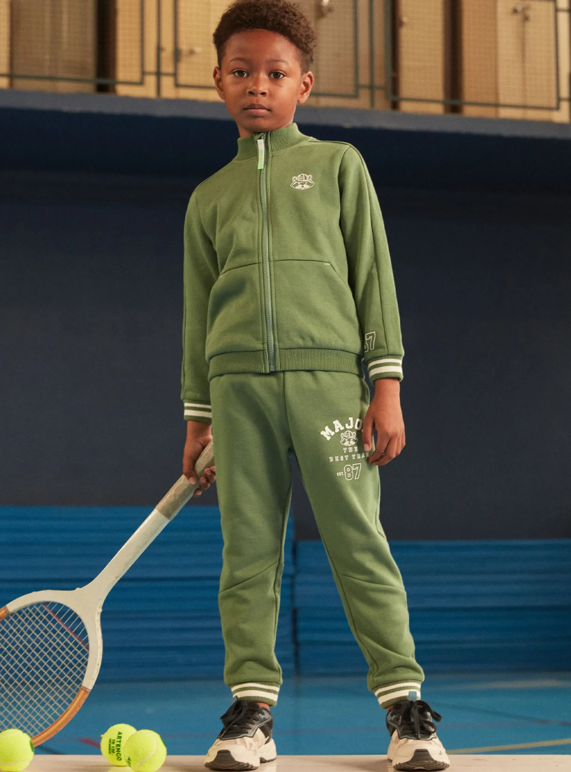 Sweatpants-Sergent Major Green JOGGING PANTS