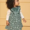Dress | Dress-Sergent Major Green JUMPER DRESS