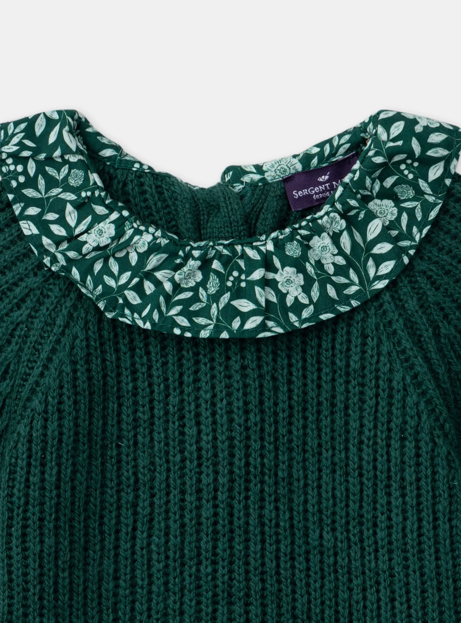 Knitwear, Sweater, Cardigan | Knitwear, Sweater, Cardigan-Sergent Major Green PULLOVER
