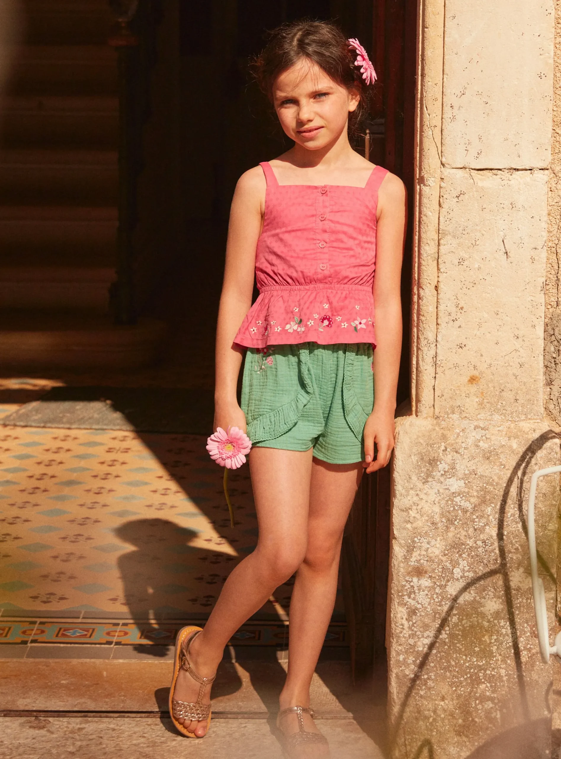 Skirt, Shorts-Sergent Major Green SHORTS