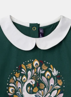 Shirt, T-shirt-Sergent Major Green TEE SHIRT LS