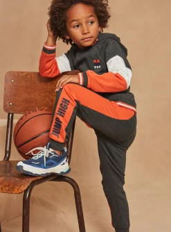 Sweatpants-Sergent Major Grey and orange jogging suit