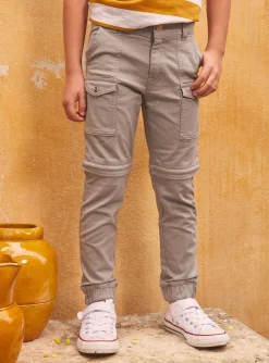 Trousers, Jeans-Sergent Major Grey cargo trousers