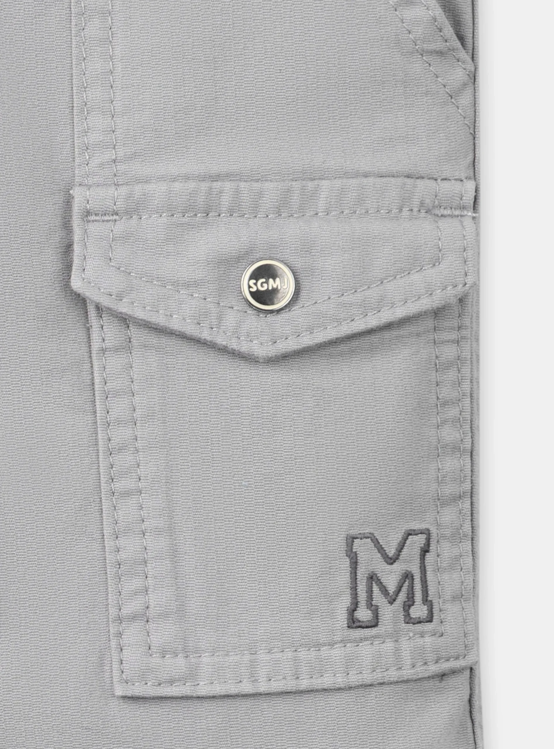 Trousers, Jeans-Sergent Major Grey cargo trousers