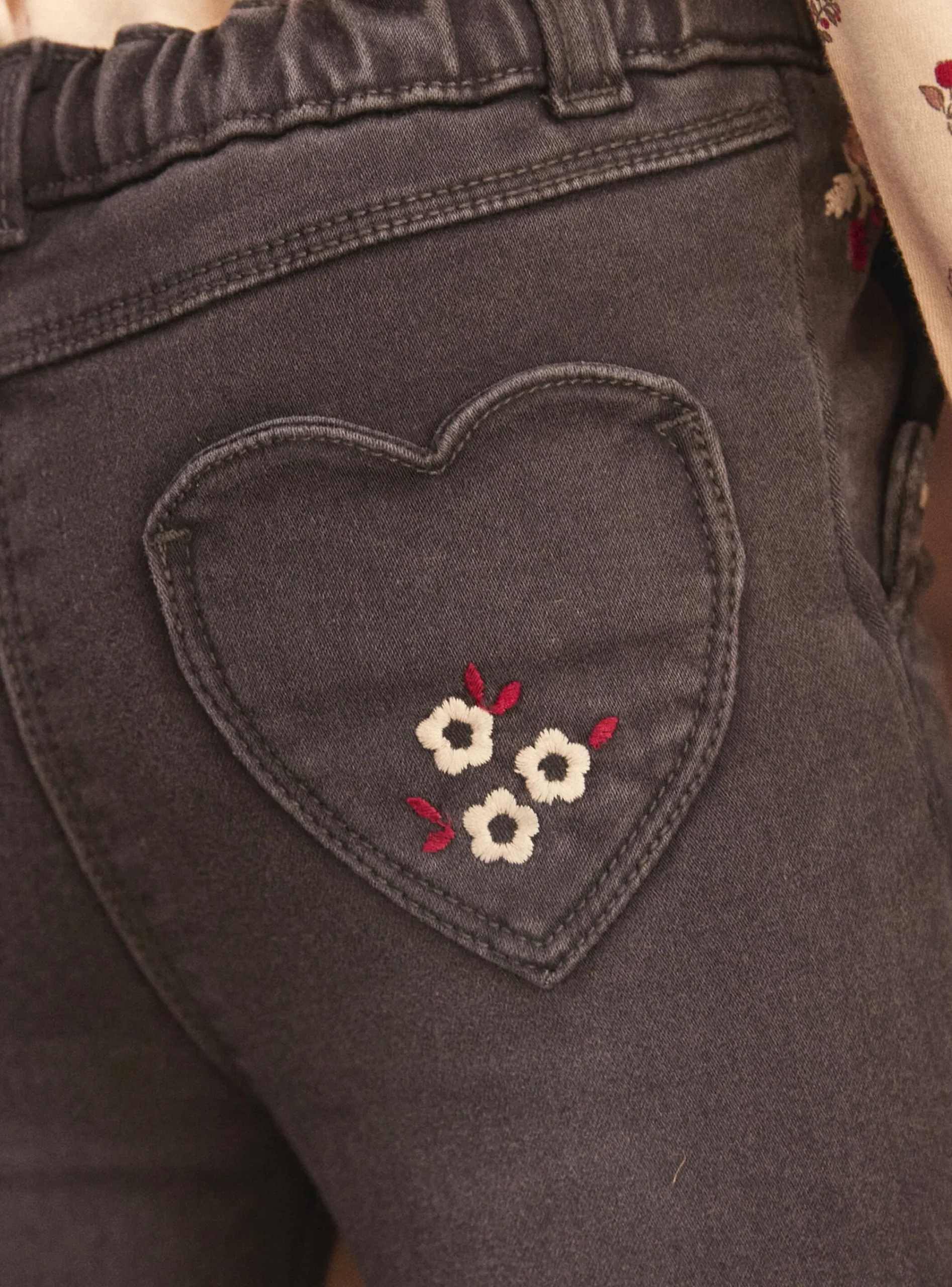 Trousers, Jeans And Legging-Sergent Major Grey denim JEANS