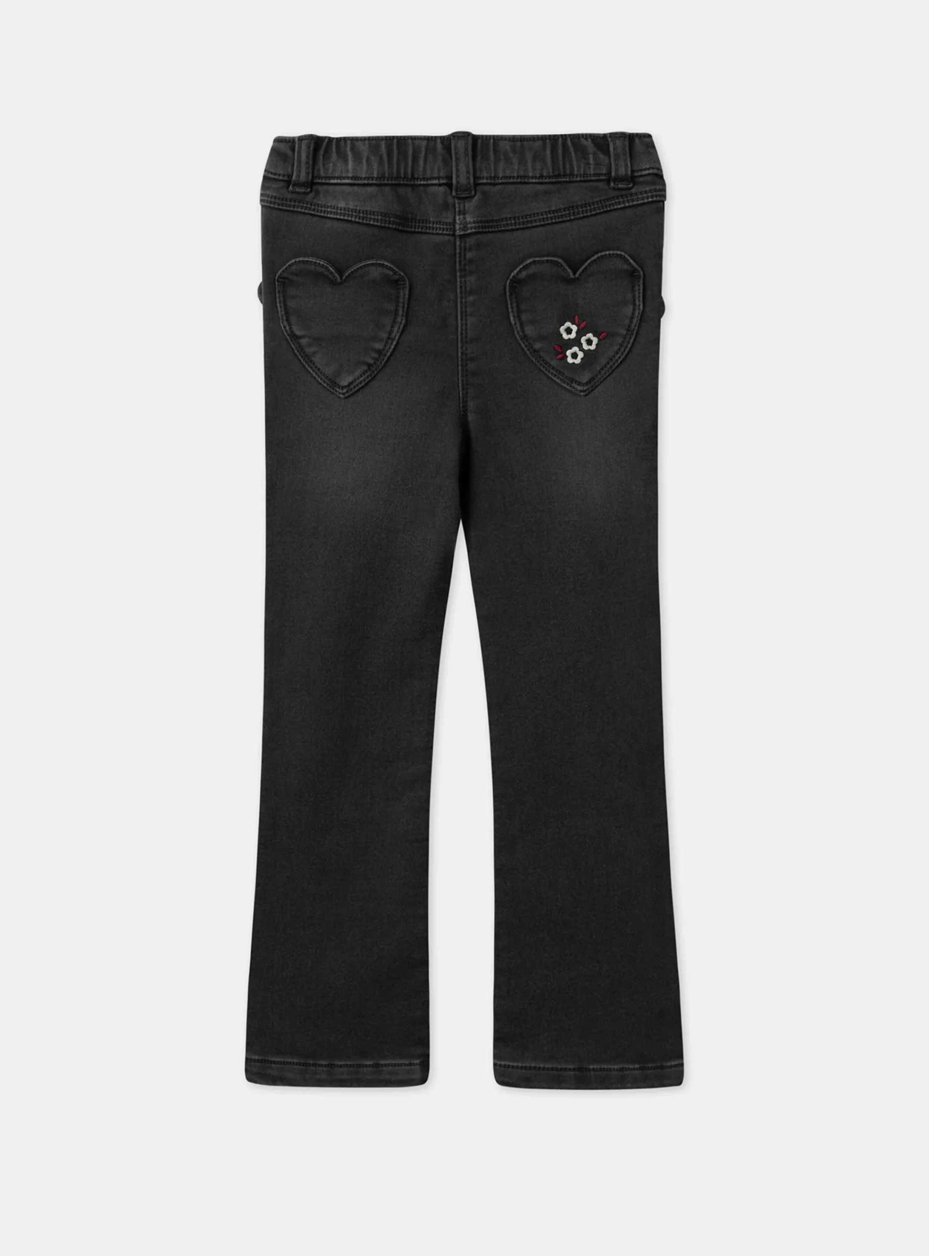 Trousers, Jeans And Legging-Sergent Major Grey denim JEANS