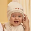 Hat, Mittens-Sergent Major Heather beige HAT