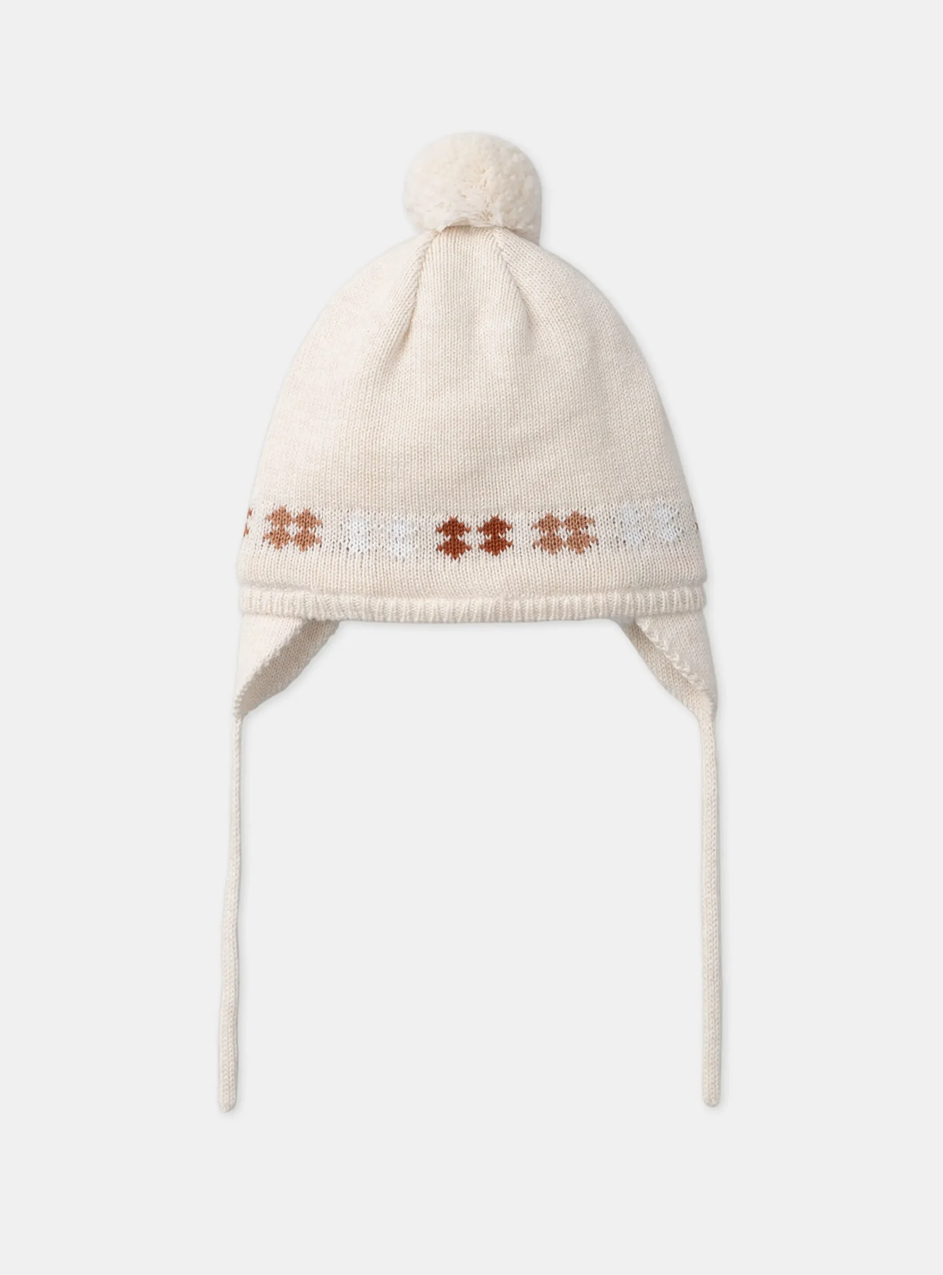 Hat, Mittens-Sergent Major Heather beige HAT