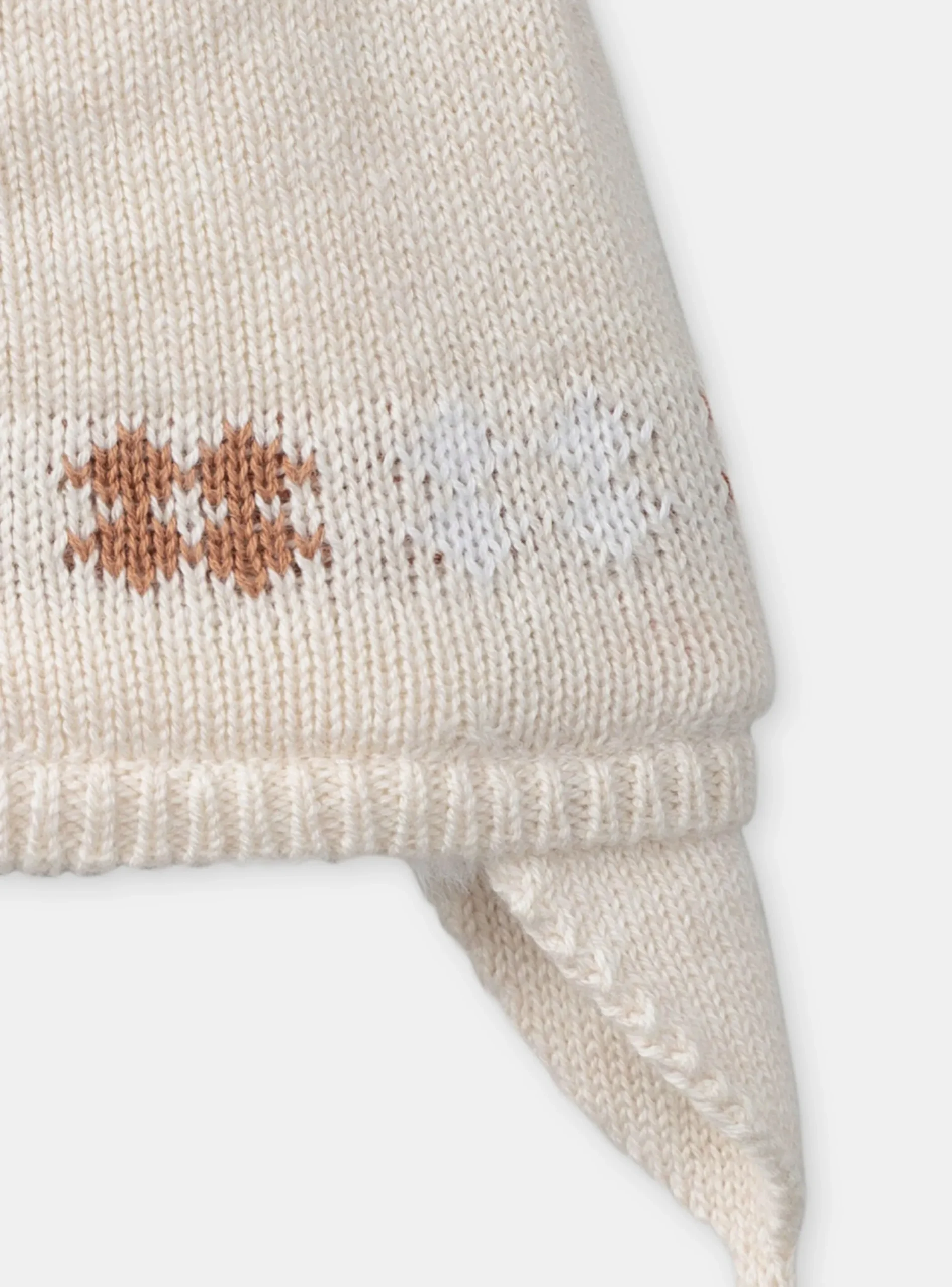 Hat, Mittens-Sergent Major Heather beige HAT