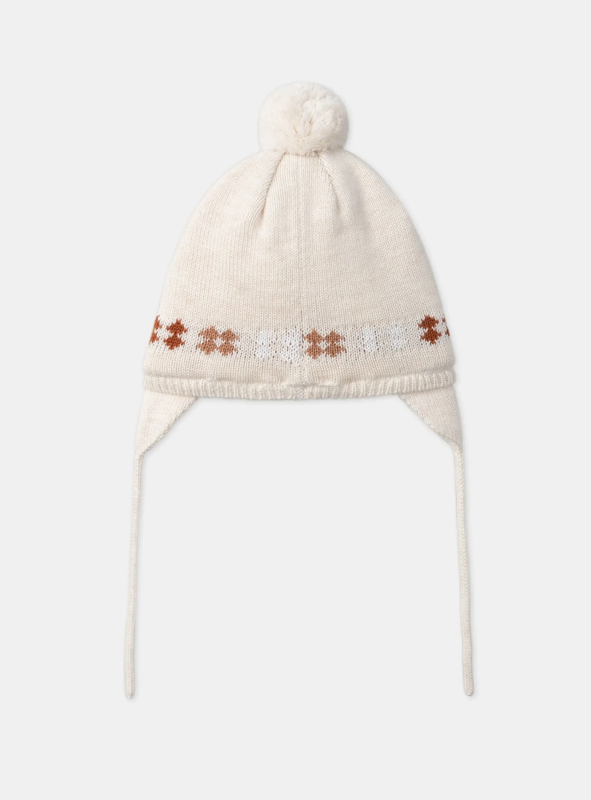 Hat, Mittens-Sergent Major Heather beige HAT