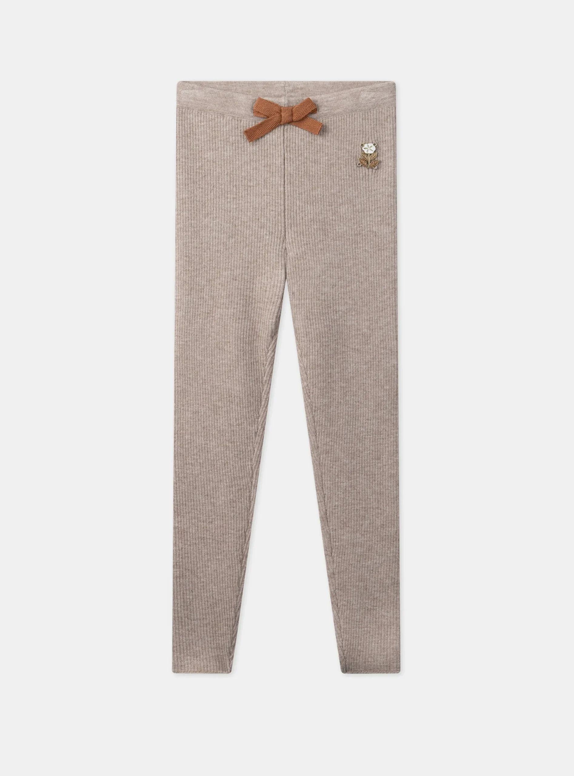 Trousers, Jeans And Legging-Sergent Major Heather beige LEGGINGS (bottom)