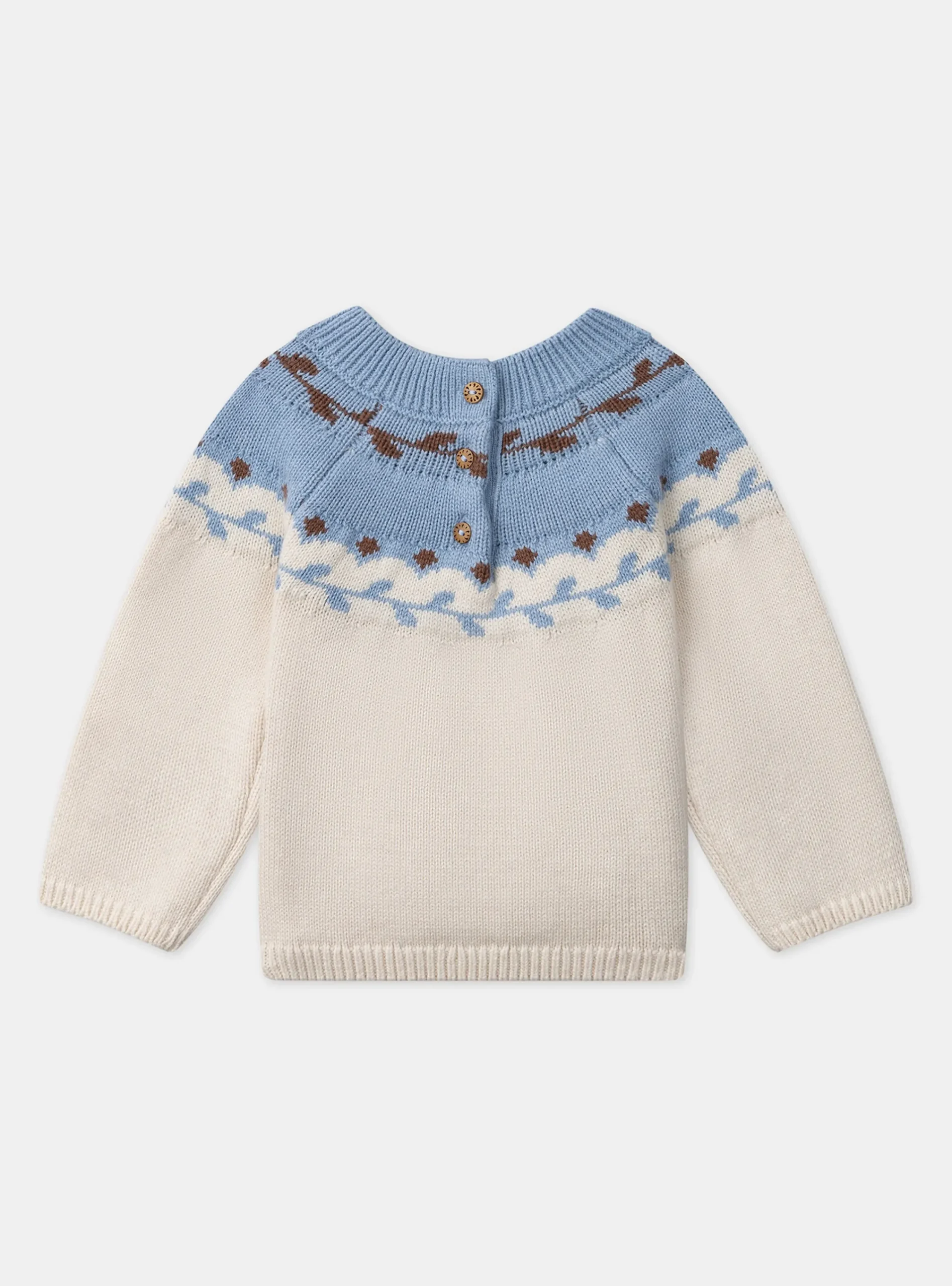 Knitwear, Sweater, Cardigan | Knitwear, Sweater, Cardigan-Sergent Major Heather beige PULLOVER