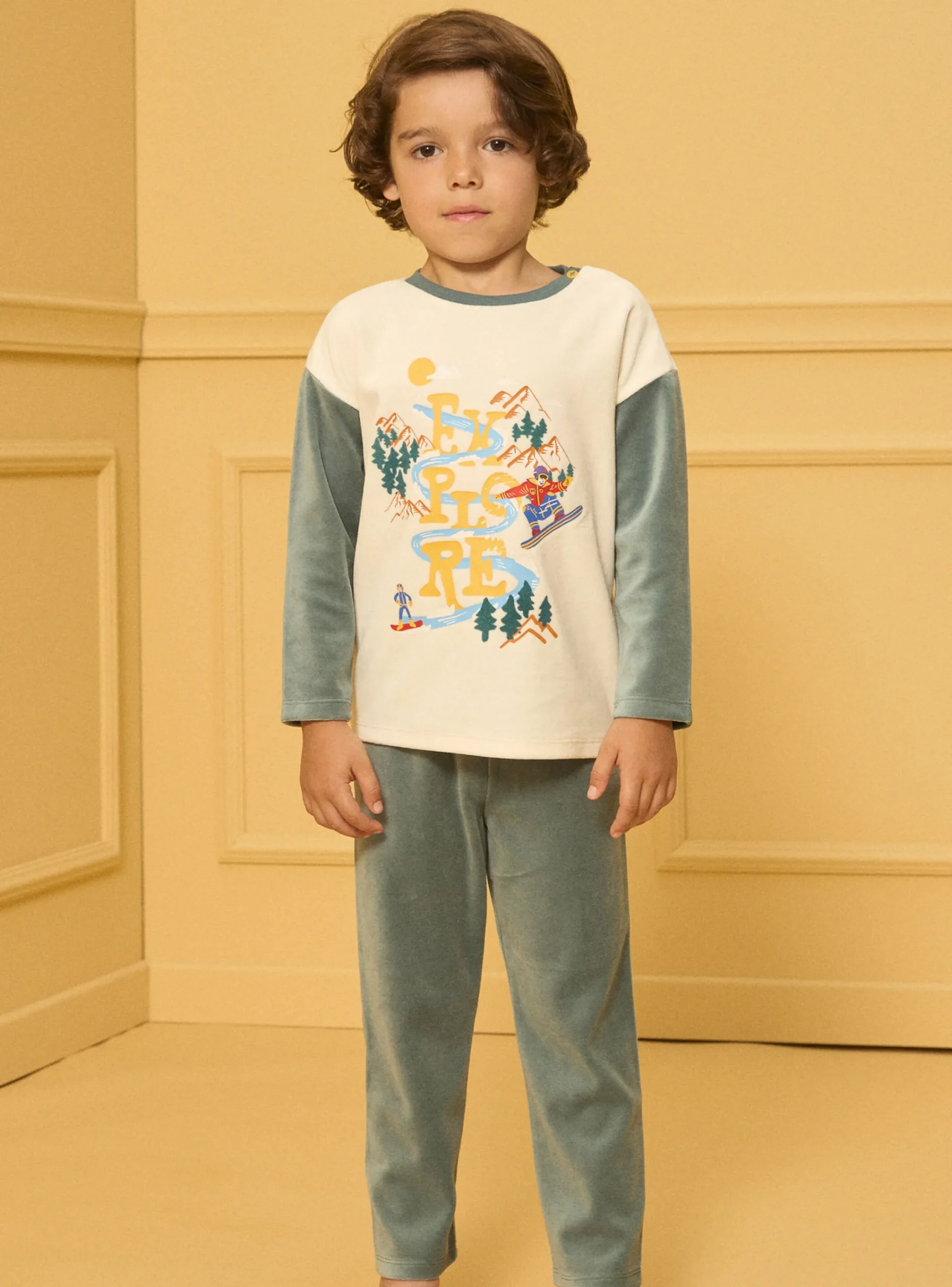 Pajamas-Sergent Major Heather beige PYJAMA