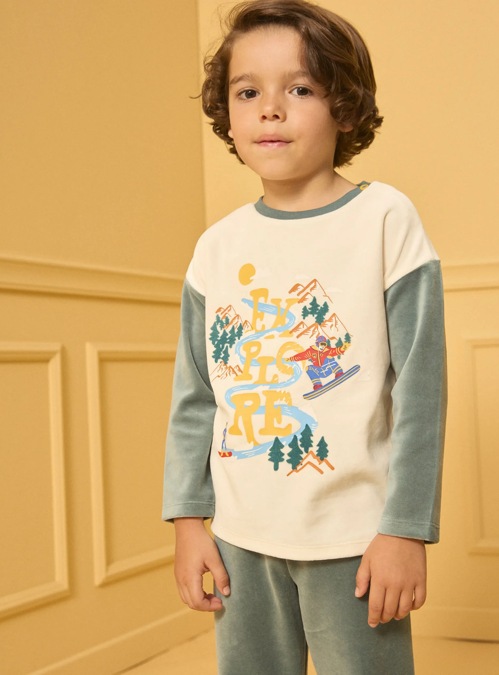 Pajamas-Sergent Major Heather beige PYJAMA