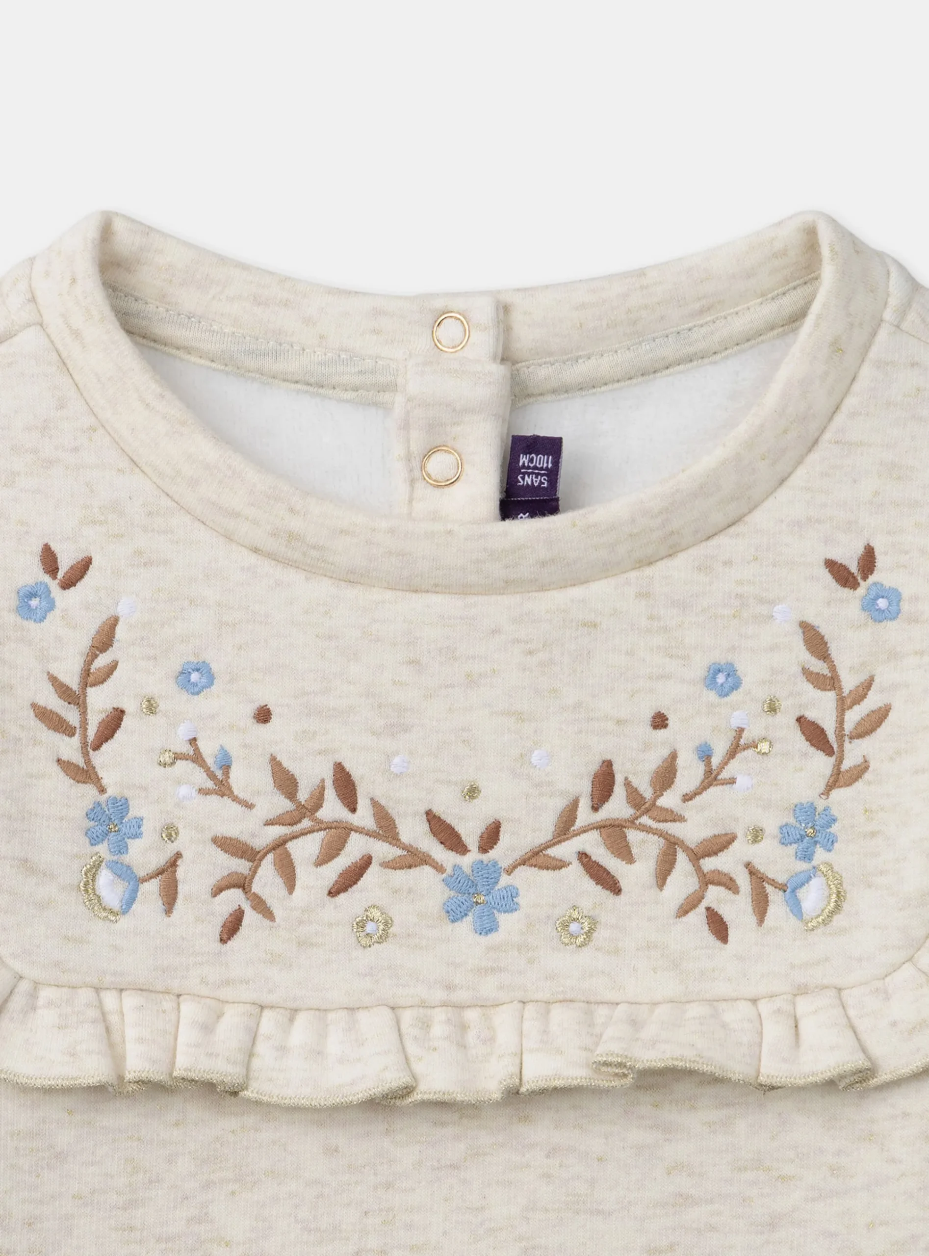 Shirt, T-shirt-Sergent Major Heather beige SWEAT SHIRT