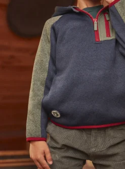 Sweatpants | Knitwear, Sweater, Cardigan-Sergent Major Heather blue SWEAT SHIRT