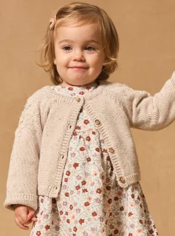Knitwear, Sweater, Cardigan | Knitwear, Sweater, Cardigan-Sergent Major Heathered off white CARDIGAN