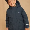 Coat, Parka, Jacket-Sergent Major 3 in 1 waterproof parka navy blue with hood