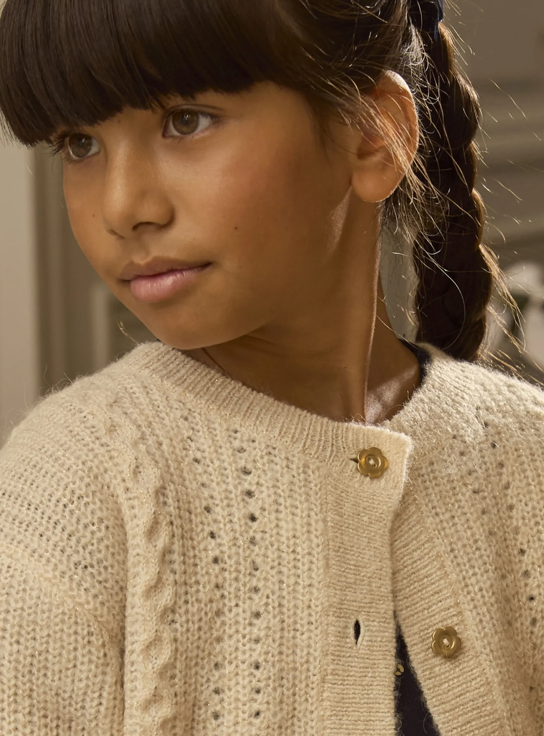 Knitwear, Sweater, Cardigan-Sergent Major Ivory CARDIGAN