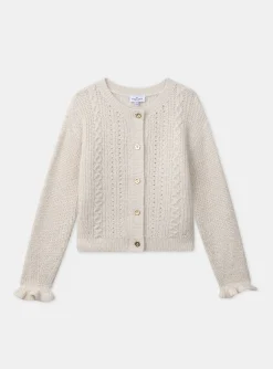 Knitwear, Sweater, Cardigan-Sergent Major Ivory CARDIGAN