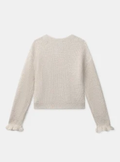 Knitwear, Sweater, Cardigan-Sergent Major Ivory CARDIGAN