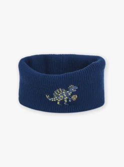 Hats | Beany, Scarf & Gloves-Sergent Major Knitted petrol blue snood