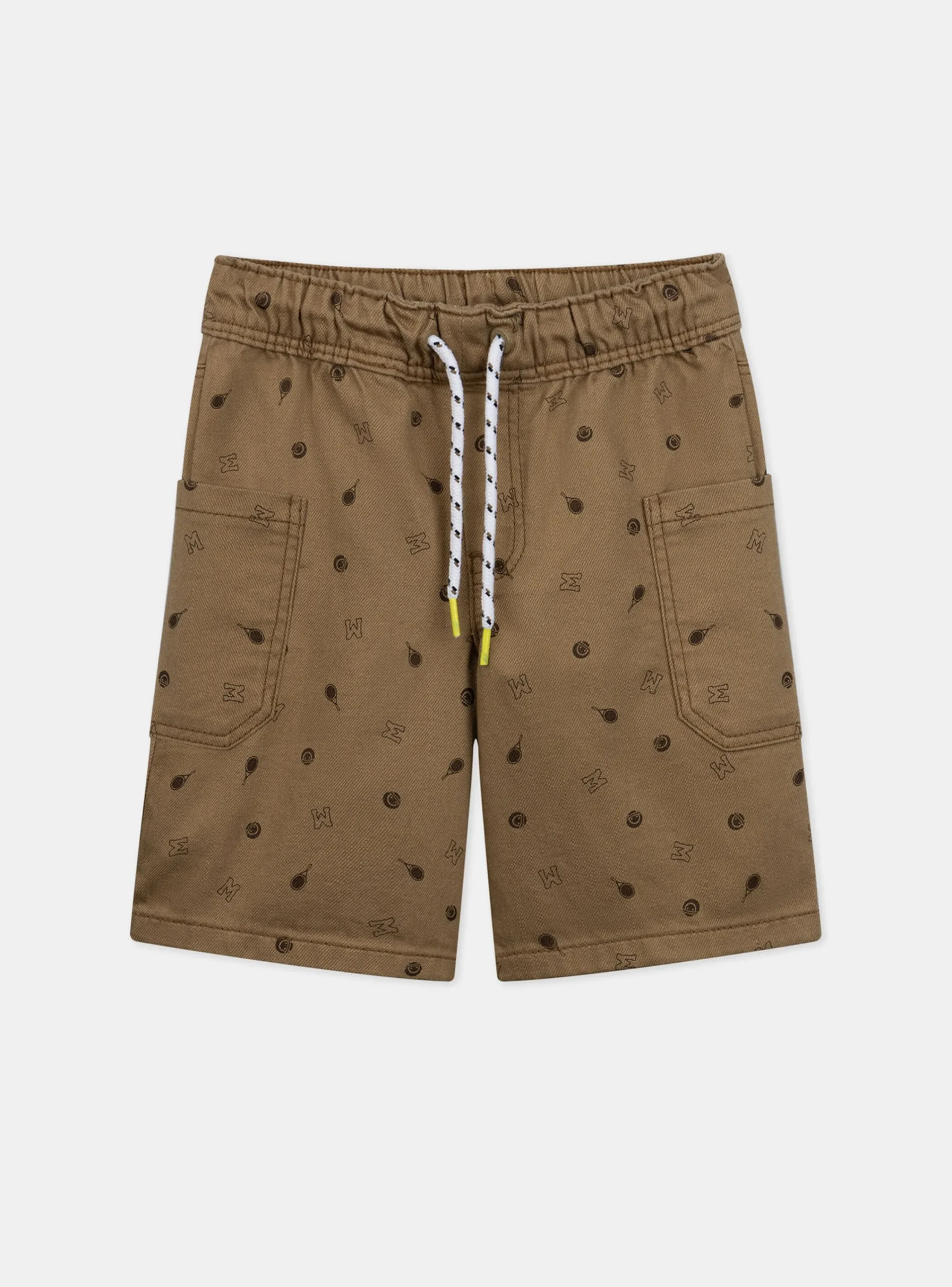 Bermuda Shorts-Sergent Major Light brown BERMUDA
