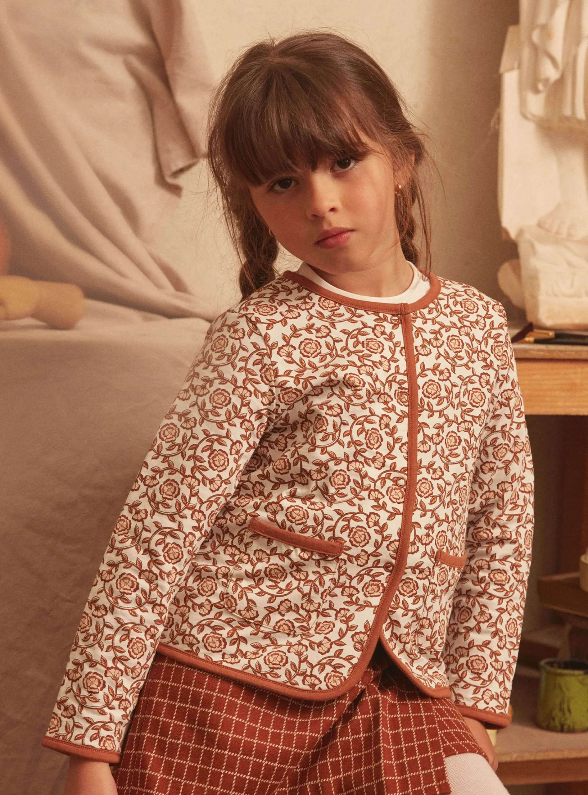 Knitwear, Sweater, Cardigan-Sergent Major Light brown CARDIGAN