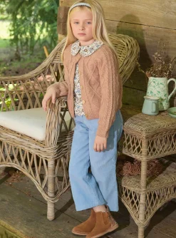 Knitwear, Sweater, Cardigan-Sergent Major Light brown CARDIGAN