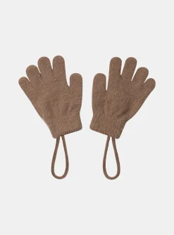 Beany, Scarf, Gloves-Sergent Major Light brown GLOVES & MITTENS