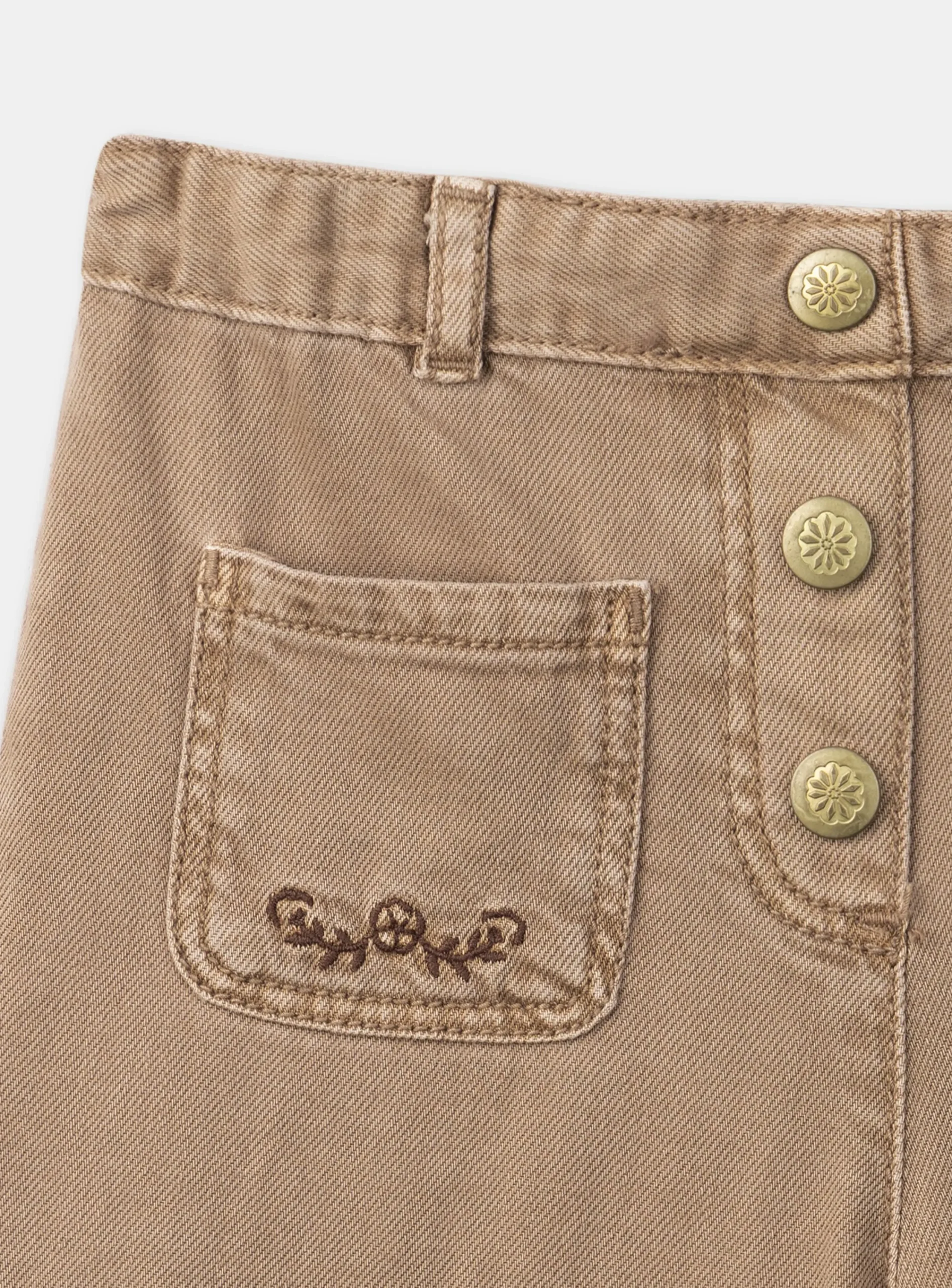 Trousers, Jeans And Legging-Sergent Major Light brown PANTS