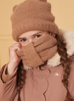 Hat, Scarf | Beany, Scarf, Gloves-Sergent Major Light brown SNOOD