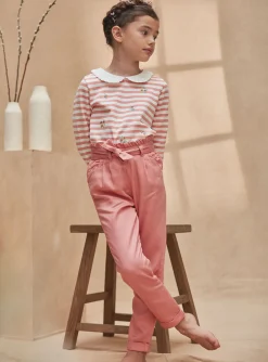 Trousers, Jeans And Legging-Sergent Major Light coral PANTS