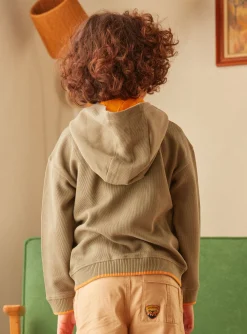 Knitwear, Sweater, Cardigan-Sergent Major Light green KIDS CARDIGAN