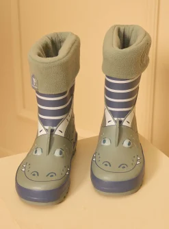 Shoes-Sergent Major Light green RAIN BOOTS