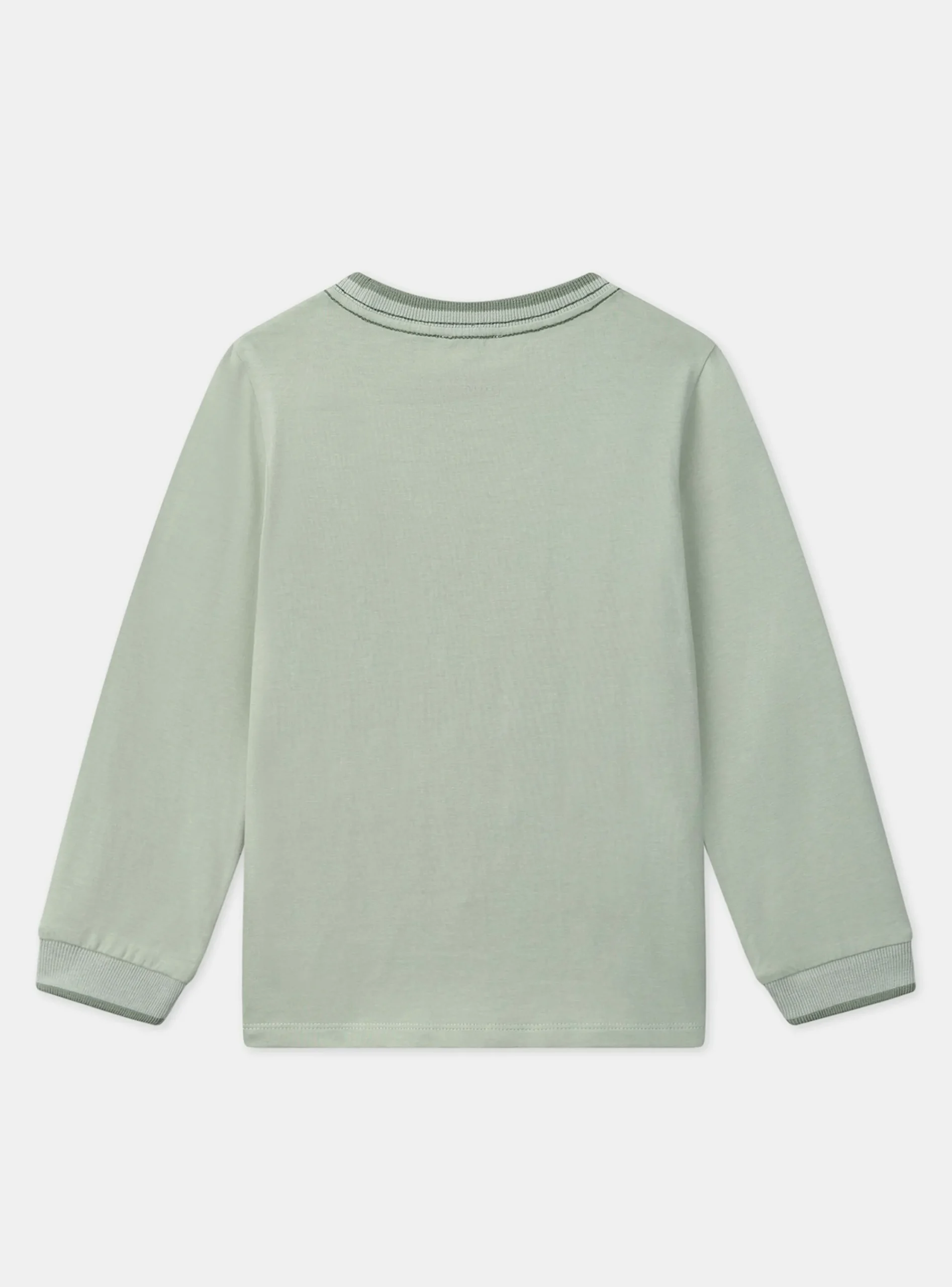 T-shirt, Polo Shirt-Sergent Major Light green TEE SHIRT LS