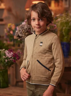 Knitwear, Sweater, Cardigan-Sergent Major Light Kaki KIDS CARDIGAN