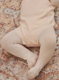 Suits And Ensembles-Sergent Major Light pink bodysuit, romper and tights