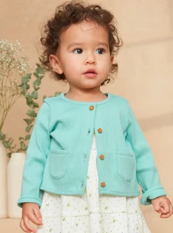 Knitwear, Sweater, Cardigan | Knitwear, Sweater, Cardigan-Sergent Major Medium turquoise CARDIGAN