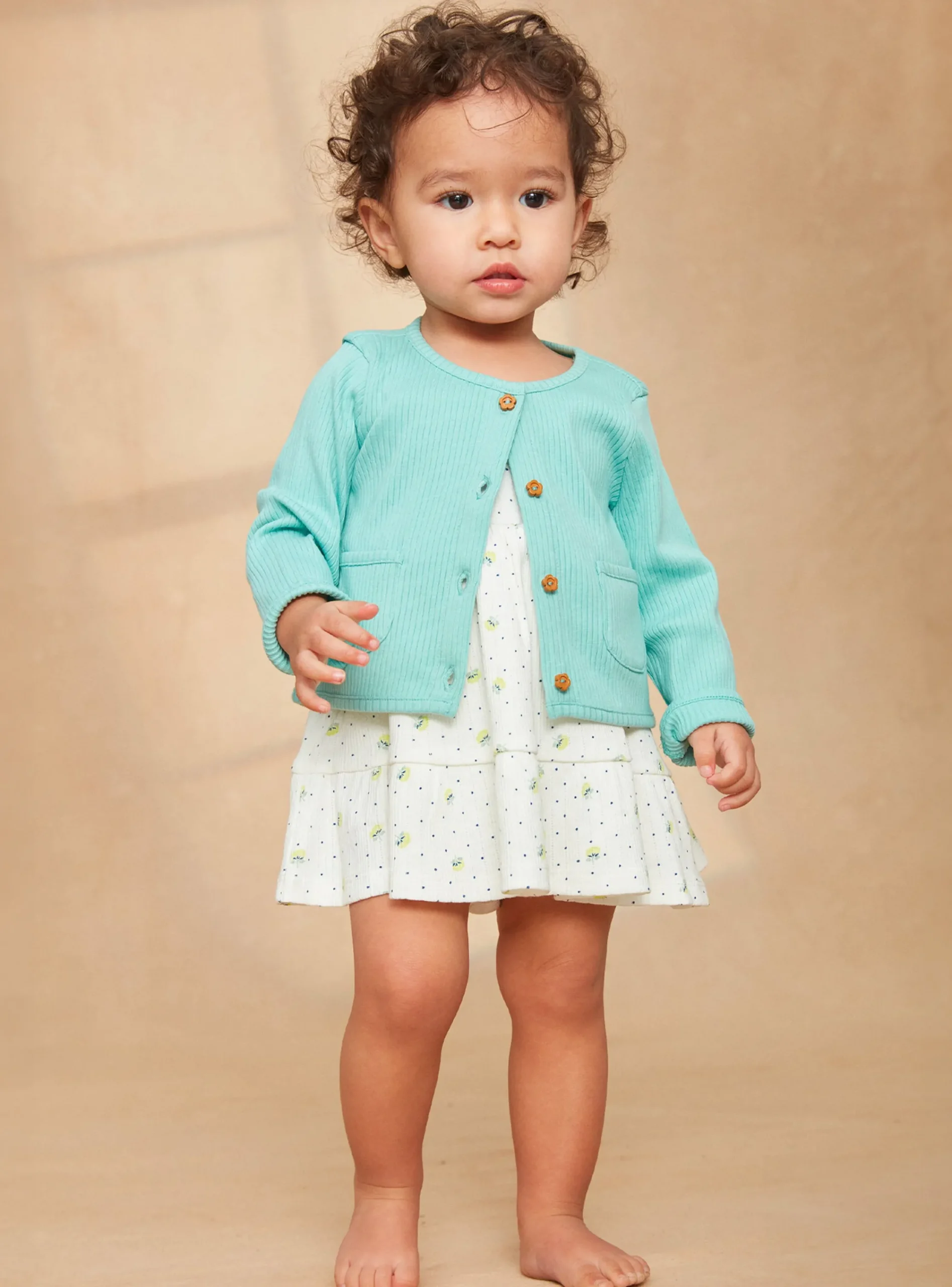 Knitwear, Sweater, Cardigan | Knitwear, Sweater, Cardigan-Sergent Major Medium turquoise CARDIGAN