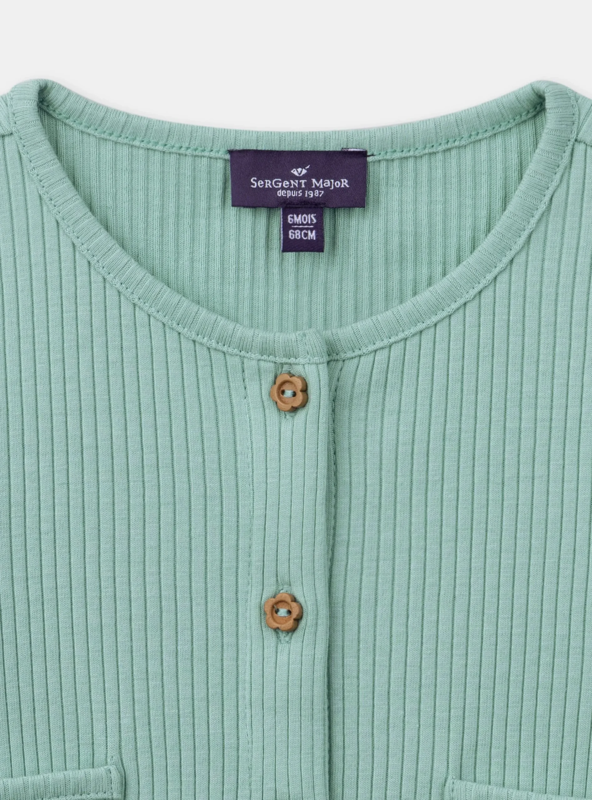 Knitwear, Sweater, Cardigan | Knitwear, Sweater, Cardigan-Sergent Major Medium turquoise CARDIGAN