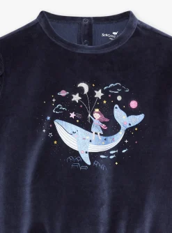 Pajamas-Sergent Major Midnight blue pyjama top and bottoms