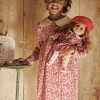Toys & Softies-Sergent Major Mon Adorable Poup&eacute;e doll set, dress, tights and beret