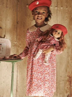 Toys & Softies-Sergent Major Mon Adorable Poupée doll set, dress, tights and beret