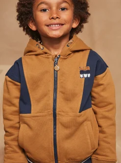 Sweatpants-Sergent Major Navy and brown hoodie