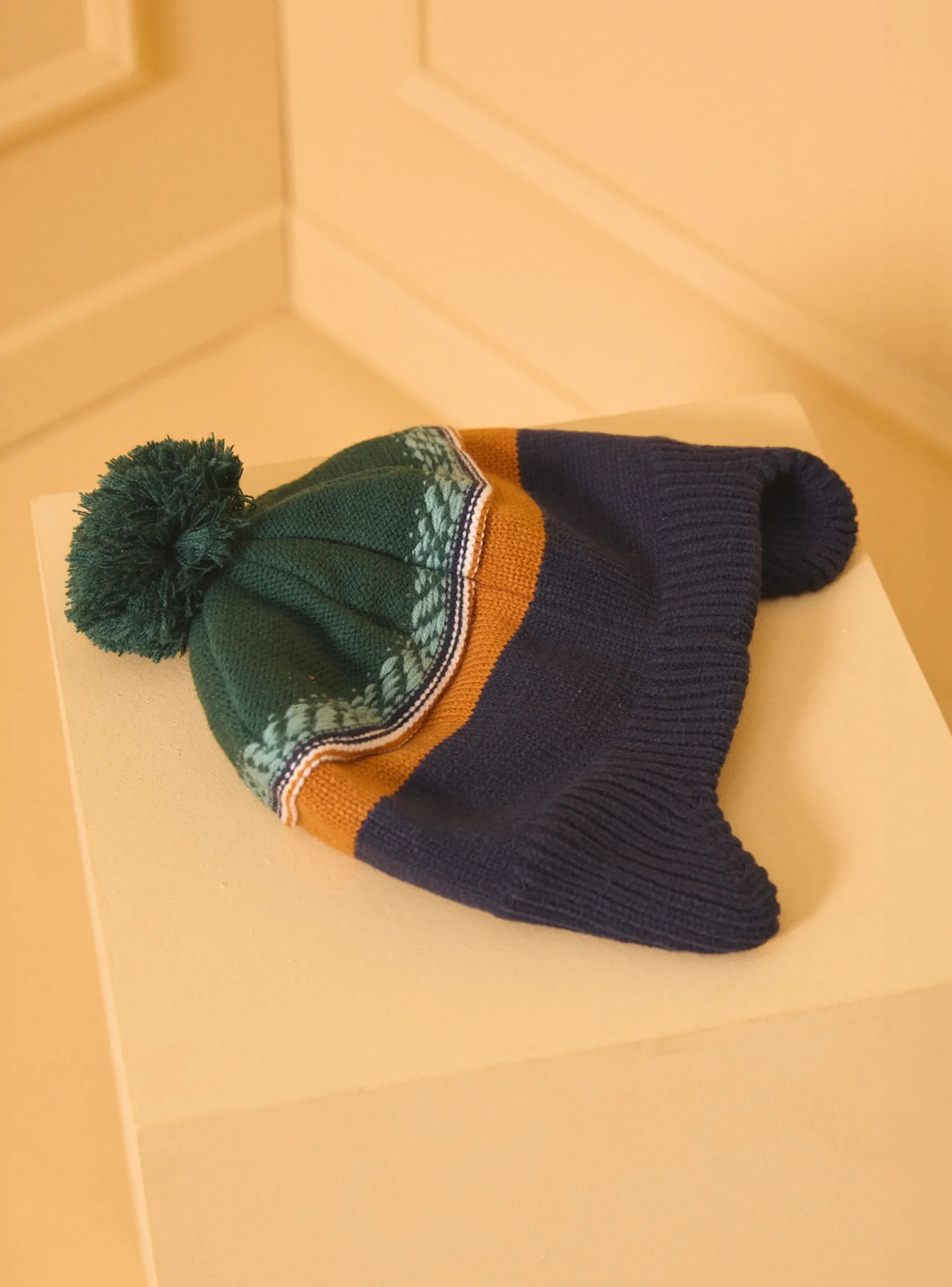Beany, Scarf & Gloves-Sergent Major Navy BEANY
