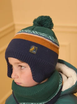 Beany, Scarf & Gloves-Sergent Major Navy BEANY