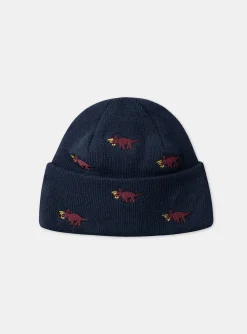 Beany, Scarf & Gloves-Sergent Major Navy BEANY