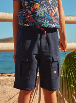 Bermuda Shorts-Sergent Major Navy BERMUDA