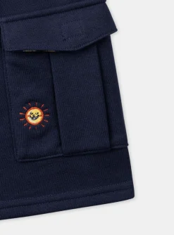Bermuda Shorts-Sergent Major Navy BERMUDA